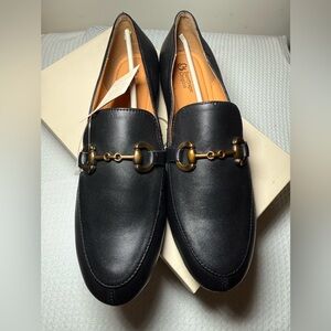 Baretraps Origins Wyatt Loafers - Black Leather (Size 8.5M) NEW IN BOX